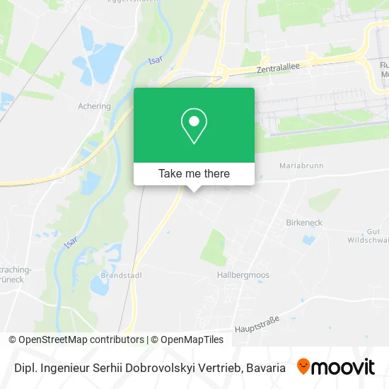 Карта Dipl. Ingenieur Serhii Dobrovolskyi Vertrieb