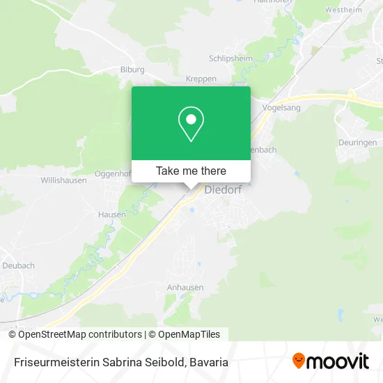 Карта Friseurmeisterin Sabrina Seibold