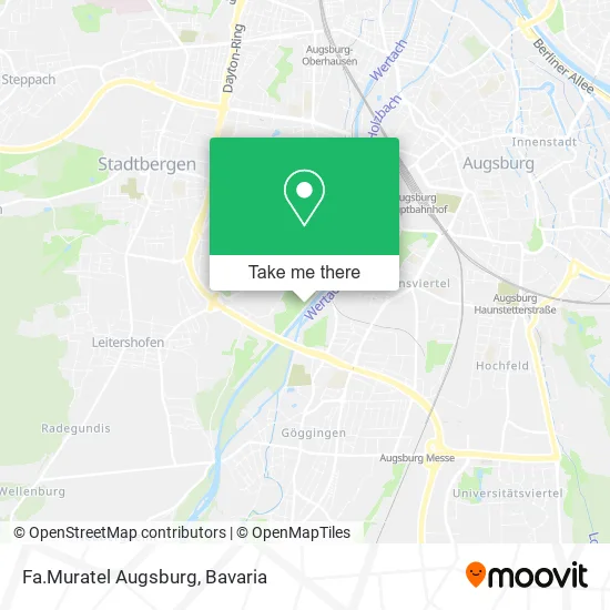 Карта Fa.Muratel Augsburg