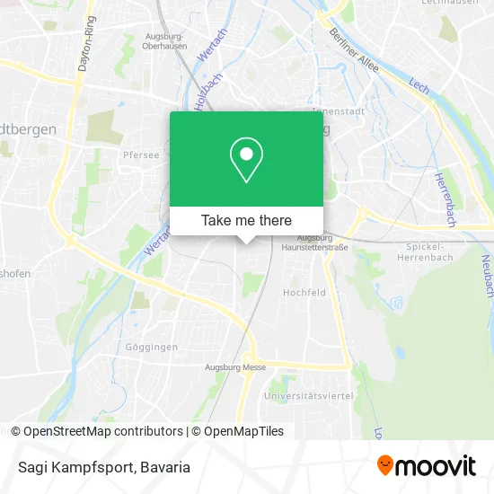 Карта Sagi Kampfsport