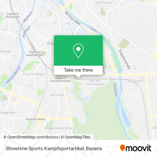 Showtime Sports Kampfsportartikel map