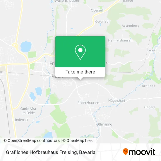 Карта Gräfliches Hofbrauhaus Freising