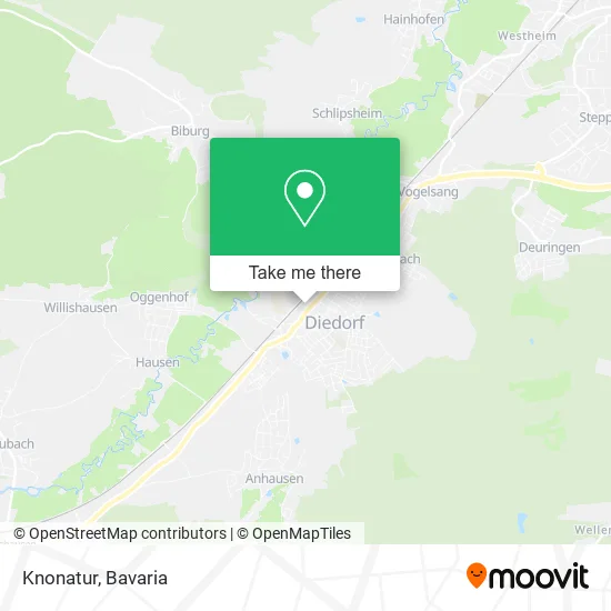 Карта Knonatur