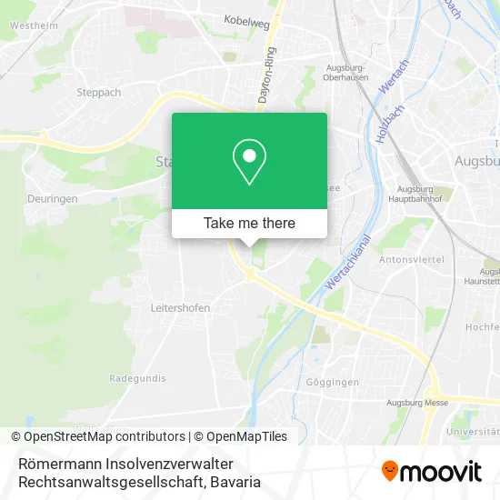 Römermann Insolvenzverwalter Rechtsanwaltsgesellschaft map