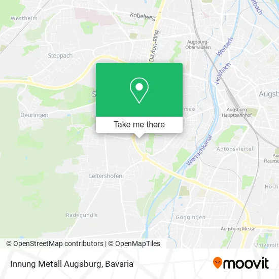 Карта Innung Metall Augsburg
