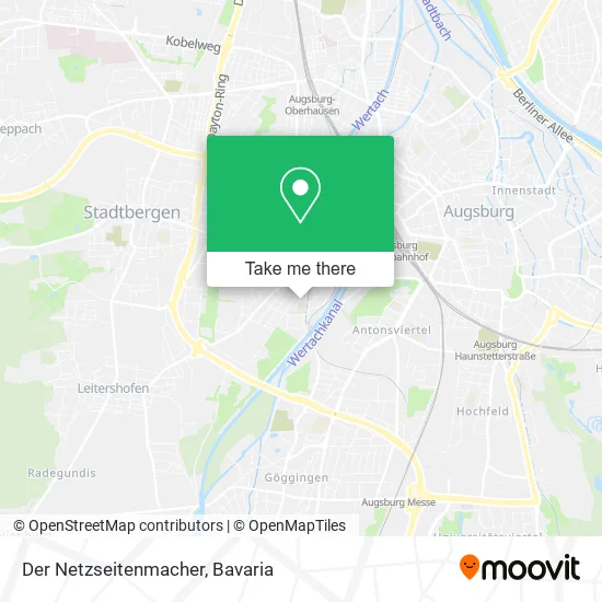 Карта Der Netzseitenmacher