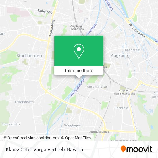 Klaus-Dieter Varga Vertrieb map