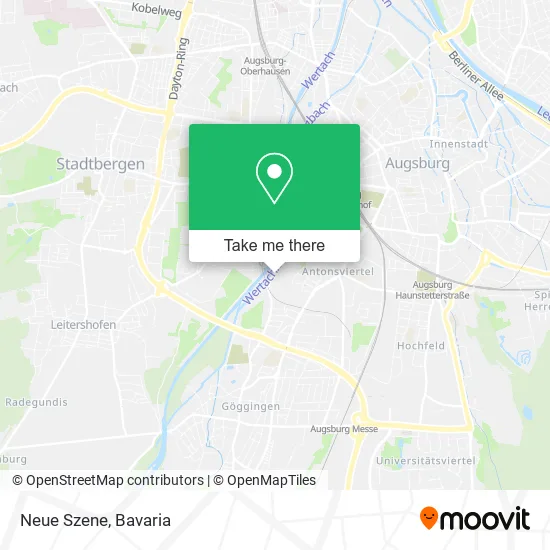 Карта Neue Szene