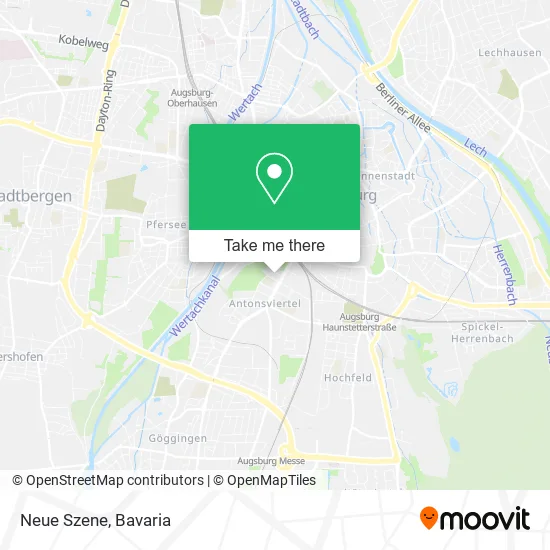 Карта Neue Szene