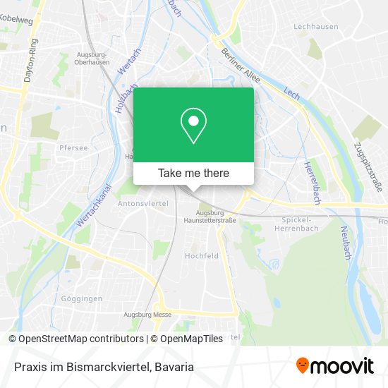 Praxis im Bismarckviertel map