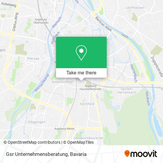 Gsr Unternehmensberatung map