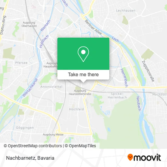 Карта Nachbarnetz