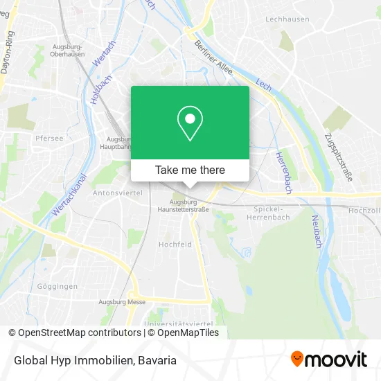 Карта Global Hyp Immobilien