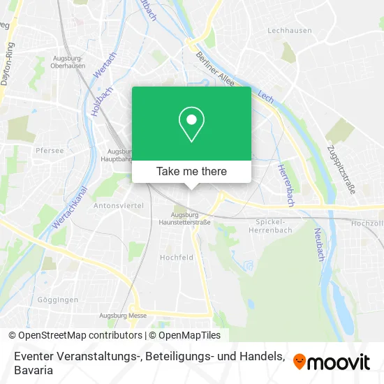 Карта Eventer Veranstaltungs-, Beteiligungs- und Handels