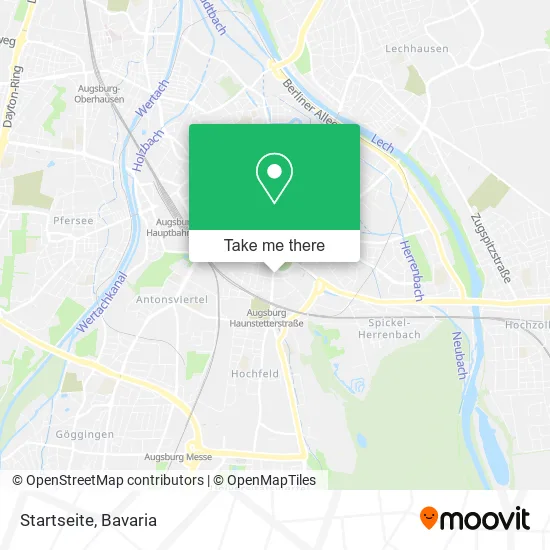Карта Startseite