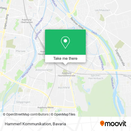 Карта Hammerl Kommunikation