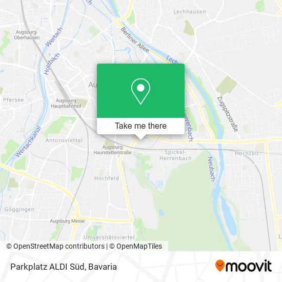 Карта Parkplatz ALDI Süd