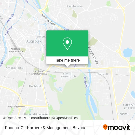 Карта Phoenix Gir Karriere & Management