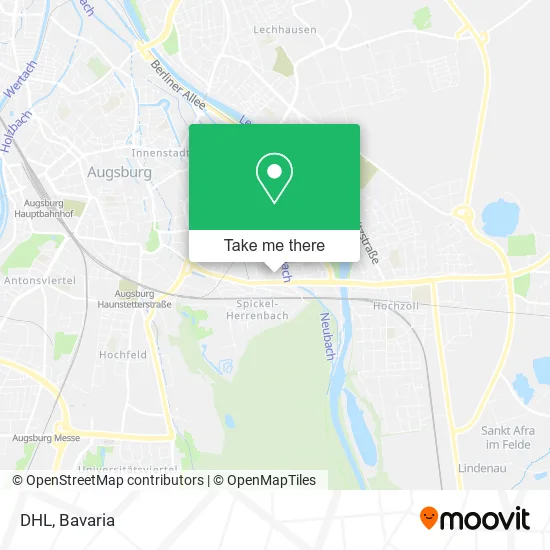 Карта DHL
