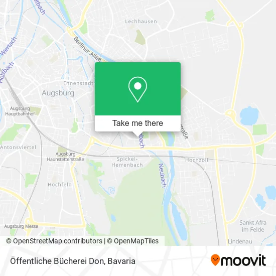 Карта Öffentliche Bücherei Don
