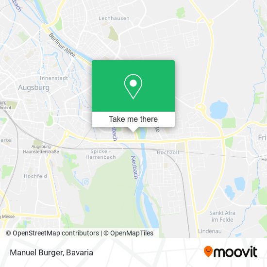 Карта Manuel Burger