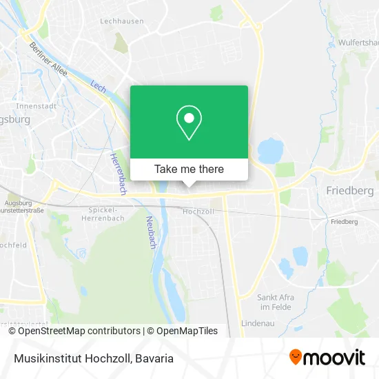 Карта Musikinstitut Hochzoll