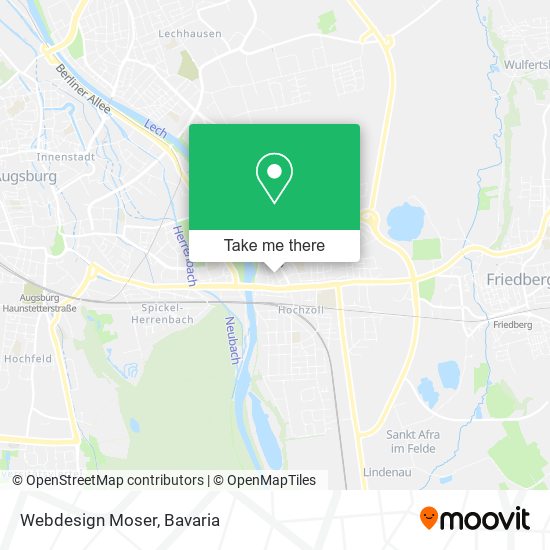 Карта Webdesign Moser