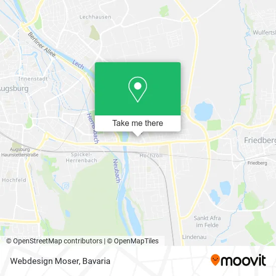Карта Webdesign Moser