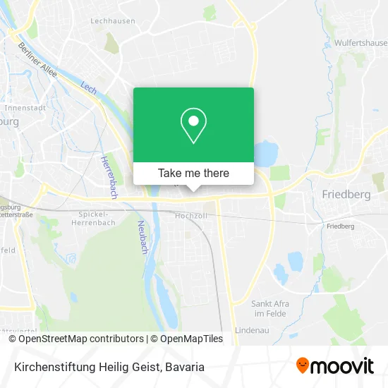 Карта Kirchenstiftung Heilig Geist