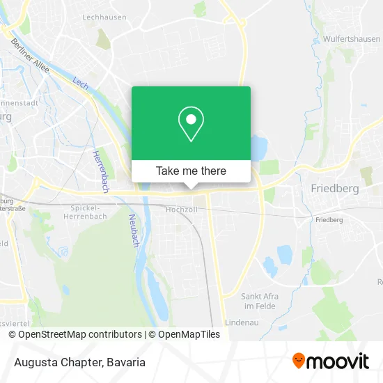 Карта Augusta Chapter