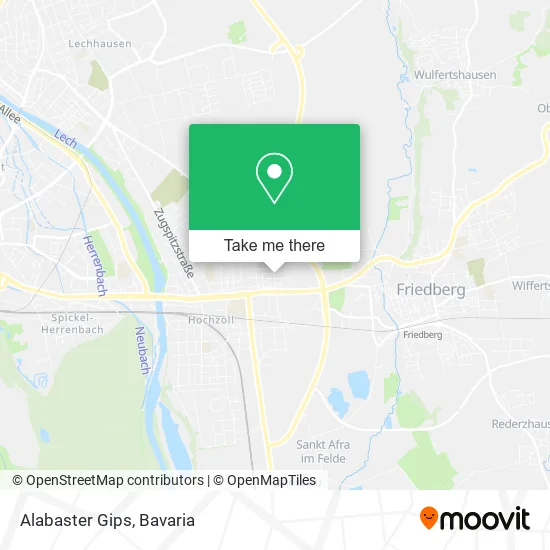 Alabaster Gips map