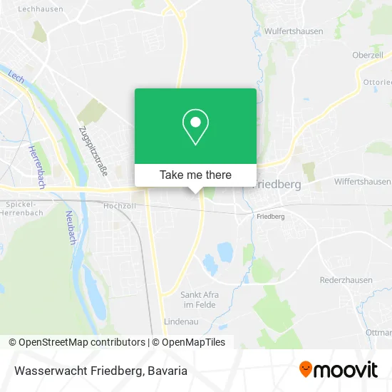 Карта Wasserwacht Friedberg