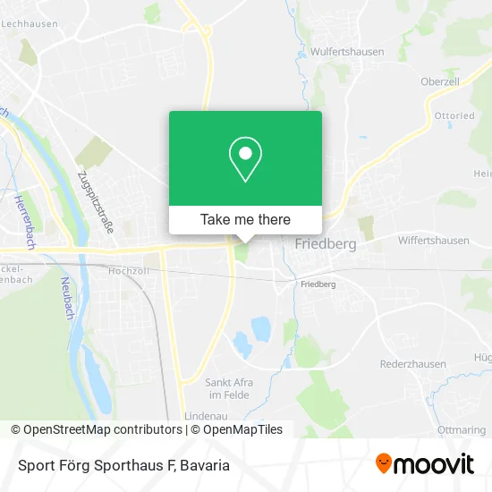 Карта Sport Förg Sporthaus F