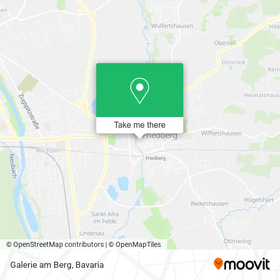 Карта Galerie am Berg