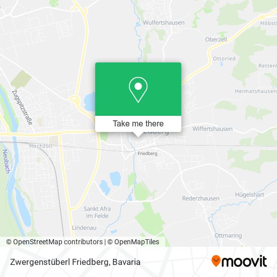 Zwergenstüberl Friedberg map