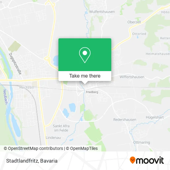 Карта Stadtlandfritz
