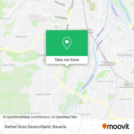 Карта Bethel Sozo Deutschland