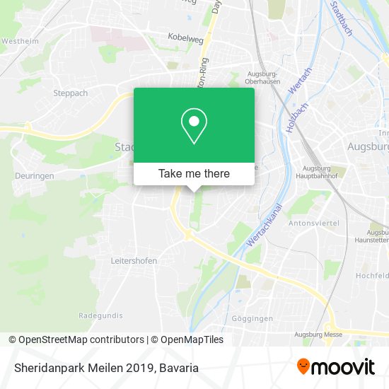 Sheridanpark Meilen 2019 map