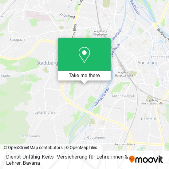 Dienst-Unfähig-Keits--Versicherung für Lehrerinnen & Lehrer map