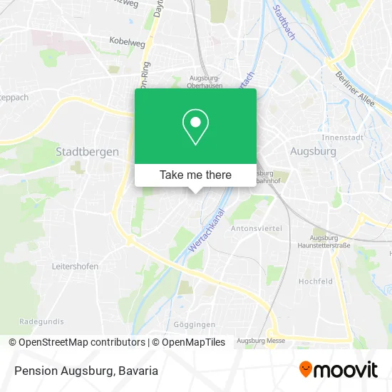 Карта Pension Augsburg