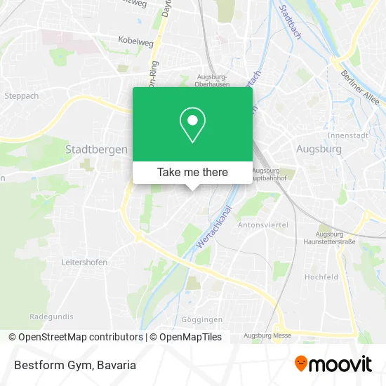 Карта Bestform Gym