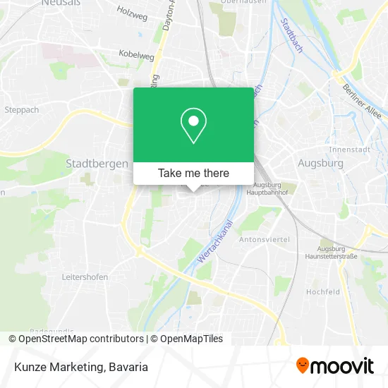 Карта Kunze Marketing