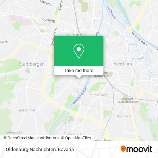Карта Oldenburg Nachrichten