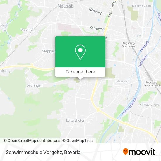 Карта Schwimmschule Vorgeitz