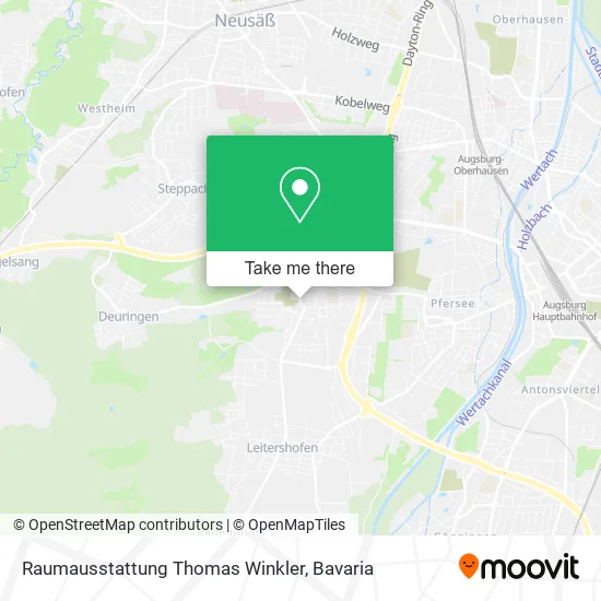 Карта Raumausstattung Thomas Winkler