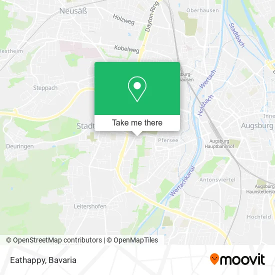 Карта Eathappy