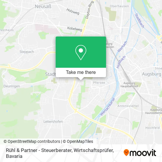 Карта Rühl & Partner - Steuerberater, Wirtschaftsprüfer