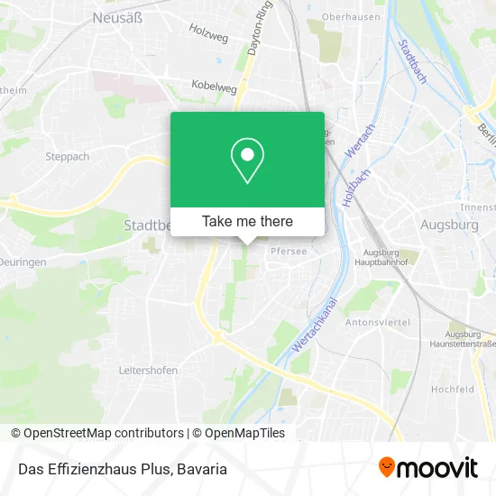 Карта Das Effizienzhaus Plus
