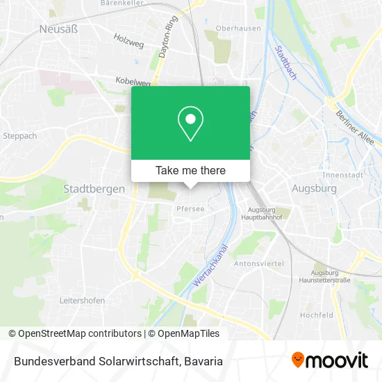 Карта Bundesverband Solarwirtschaft
