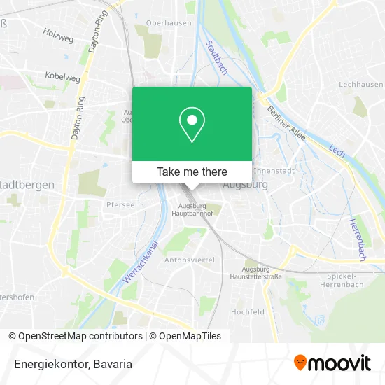 Карта Energiekontor